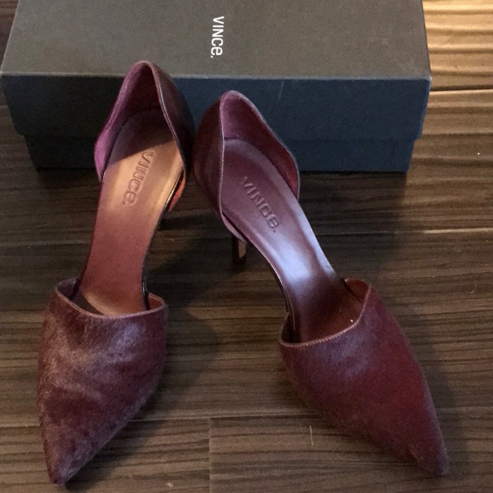 Vince Claire Oxblood Pump NEW IN BOX 8